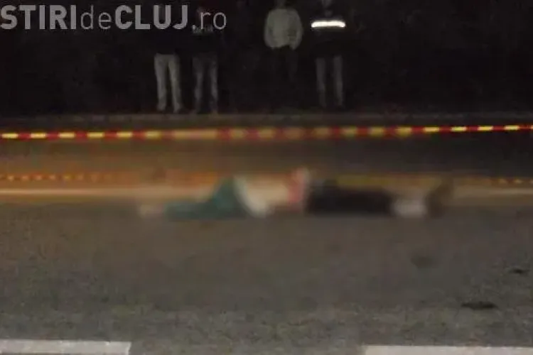 Accident la Livada - Gherla. Un bărbat a murit după ce a fost lovit de o mașină - VIDEO