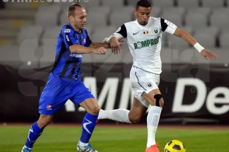 U Cluj - Oţelul 1-1. REZUMAT VIDEO / Studenții au luptat cu gândul la banii nemților. Reprezentantul lor a fost în tribune