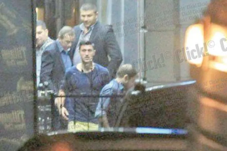 Marica şi Mutu au fost la club cu olandezi Van Persie şi Afellay