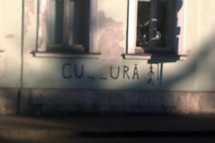 Poza zilei la Cluj: Mesaj pentru iubitorii de CU__URA - FOTO