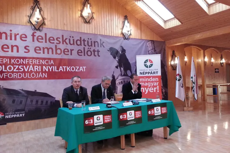 Tokes a anunțat la Cluj candidații PPMT la parlamentare. I-a pus să JURE că vor lupta pentru autonomia ungurilor