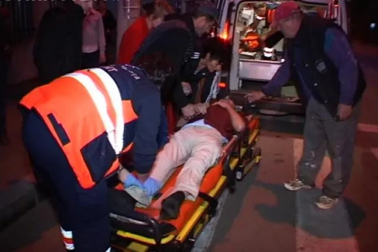 Un bărbat a fost accidentat pe o trecere de pietoni din Dej, de pe strada Crangului - VIDEO