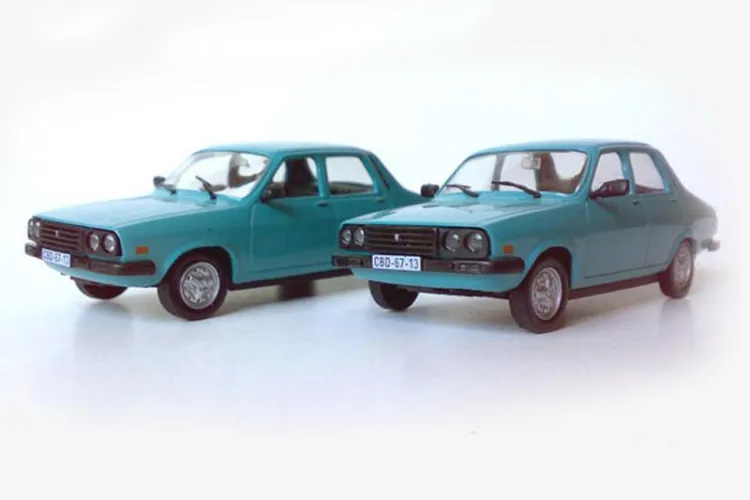 Raliu cu mașini Dacia 1300 și 1310 în Piața Unirii, de la ora 14.00