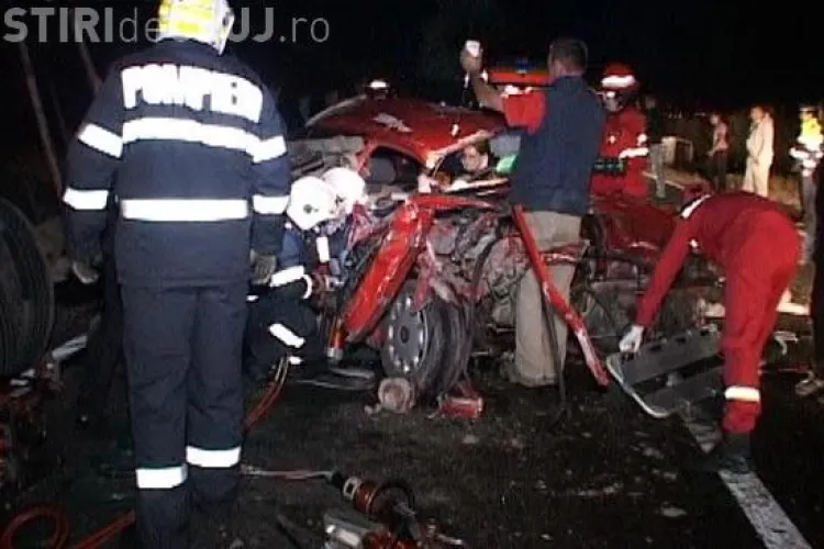 Accident la Cășeiu, între Dej și Baia Mare! Doi morți și 18 răniți. Un autocar FANY s-a răsturnat- VIDEO și FOTO