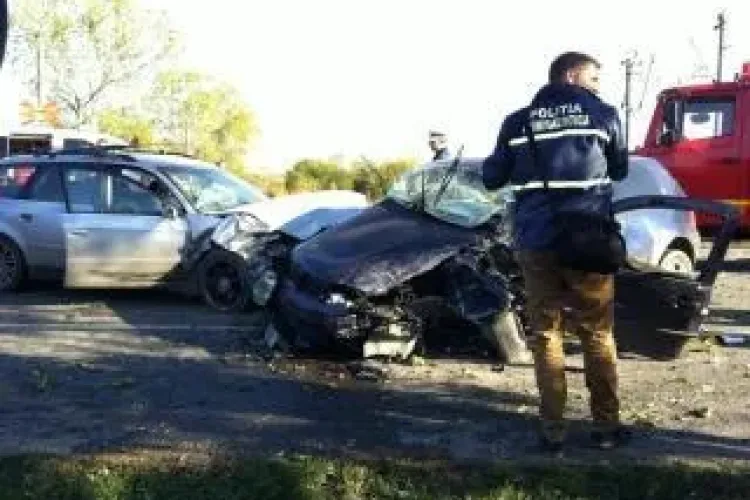 Accident in Jucu, pe DN 1C. O persoana a fost ranita, iar traficul blocat mai bine de o ora!