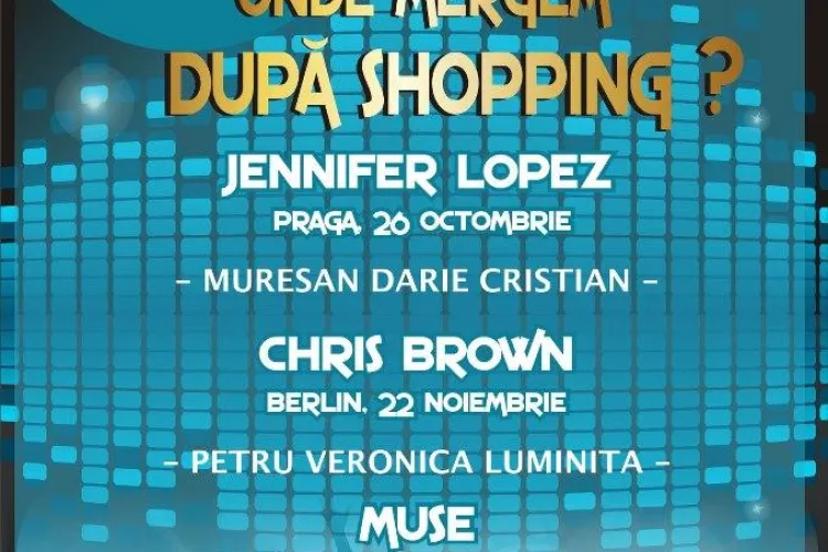 Şase clujeni, trimişi de Iulius Mall la cele mai TARI concerte din Europa