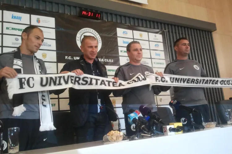 Șumudică a condus primul antrenament al U Cluj - VIDEO și FOTO