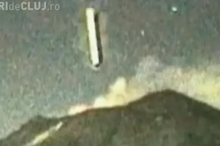 OZN în Mexic filmat în timp ce intra în craterul unui vulcan - VIDEO