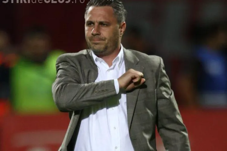 Şumudică a semnat cu U Cluj. Va sta pe banca tehnică la meciul cu Rapid  