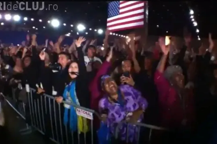 ALEGERI SUA 2012. Cum s-au bucurat suporterii lui Obama pentru VICTORIE - VIDEO