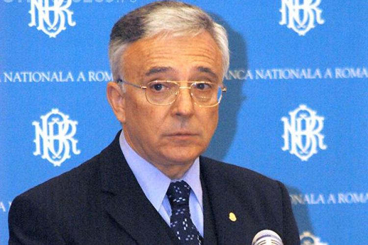 Isărescu despre adoptarea euro în 2015: "Nu mai intră în discuţie"