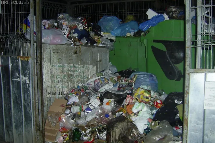 Clujenii riscă să rămână cu GUNOIUL pe stradă, din cauza campaniei electorale. Garda de Mediu Cluj răspunde comenzilor? - VIDEO