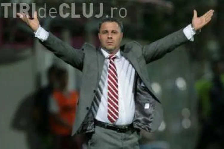 Șumudică, prezentat oficial la Cluj Arena