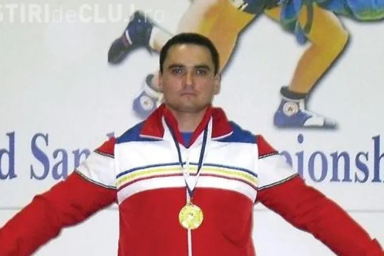 Un jandarm clujean, medialiat cu bronz la Campionatul Mondial de Sambo Master, având piciorul rupt - FOTO