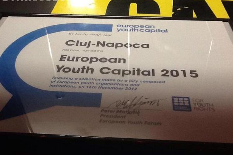 Cluj Capitala Europeană a Tineretului 2015. LIVE conferința de presă a lui Emil Boc. Ora 13.00
