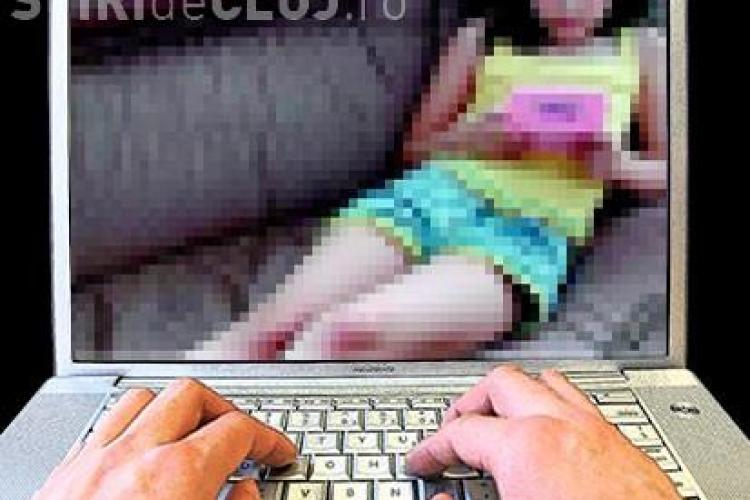 Tânăr reținut la Cluj pentru pornografie infantilă. Avea 55.000 de imagini cu minori în calculator 
