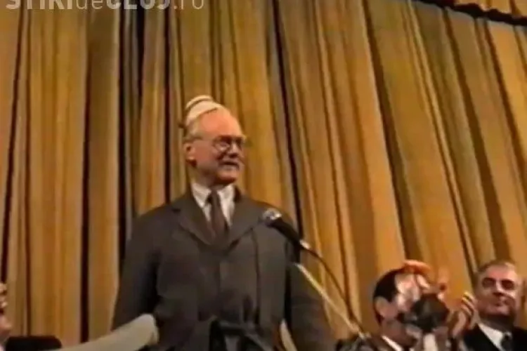 Imagini DOCUMENT de la vizita lui Larry Hagman la Cluj - VIDEO