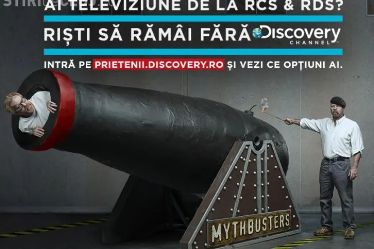 Mesajul Discovery pentru abonaţii. RCS&RDS i-a scos din grilă