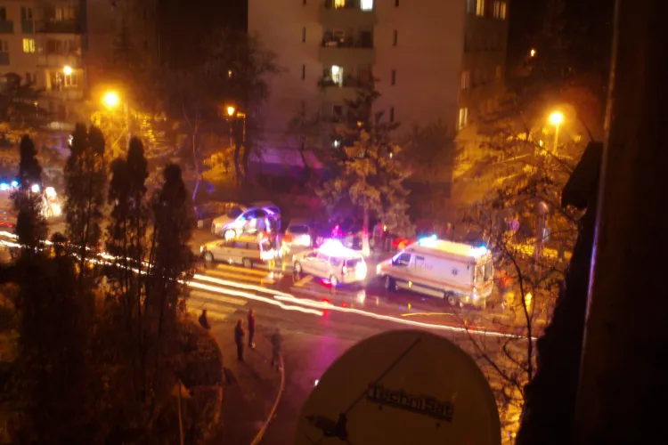 Accident pe strada Donath la intersecția cu strada Hațeg - FOTO