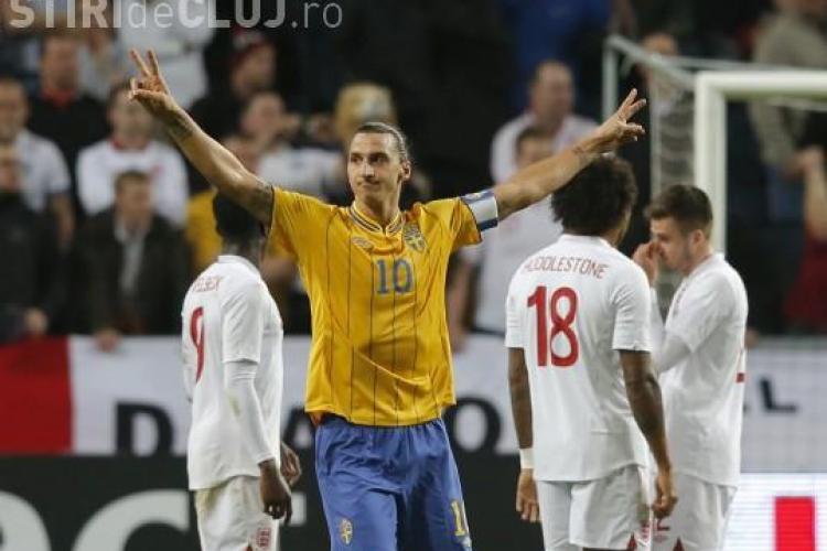 Ibrahimovici a marcat 4 goluri Angliei. Ultimul din foarfecă de la 25 de metri - VIDEO