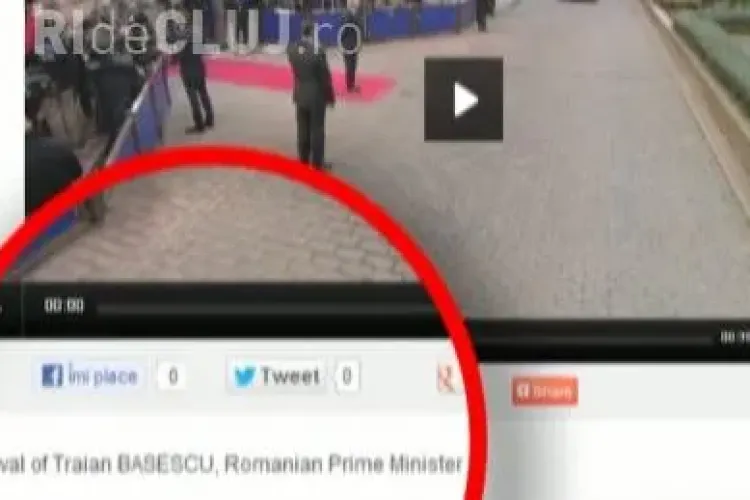 Băsescu prezentat ca prim-ministru la Bruxelles