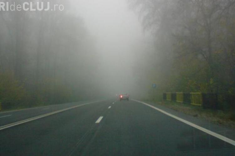 Meteo. Avertizare de ceaţă pentru judeţul Cluj