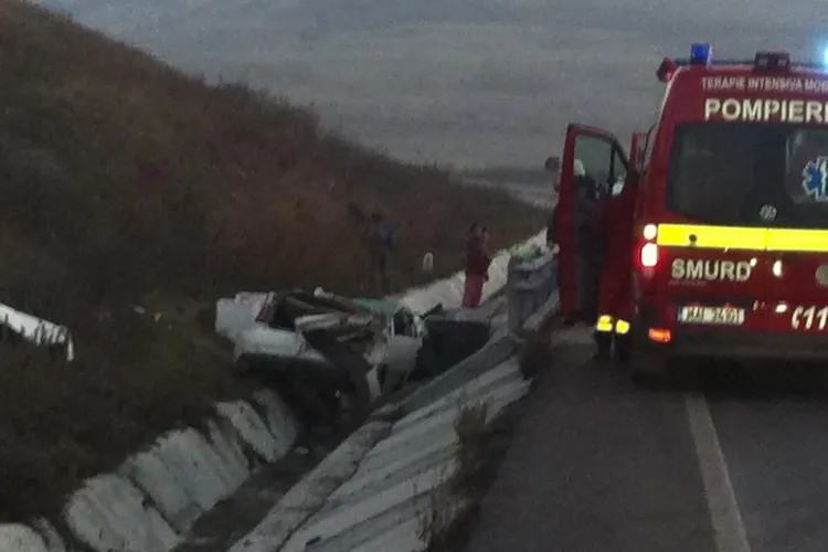 Accident pe centura Vâlcele-Apahida! Doi tineri au fost răniți - FOTO și VIDEO