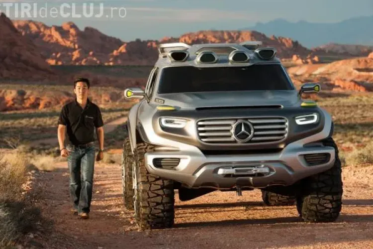 Mercedes Ener-G-Force. Maşina care merge cu apa de ploaie