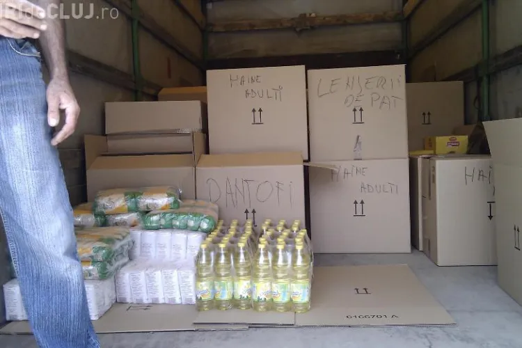 PNL Campia Turzii trimite ajutoare in satul Holt, judetul Bacau