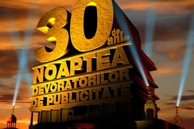 Noaptea Devoratorilor de Publicitate 2010 va fi organizata in stil "Hollywoodian"