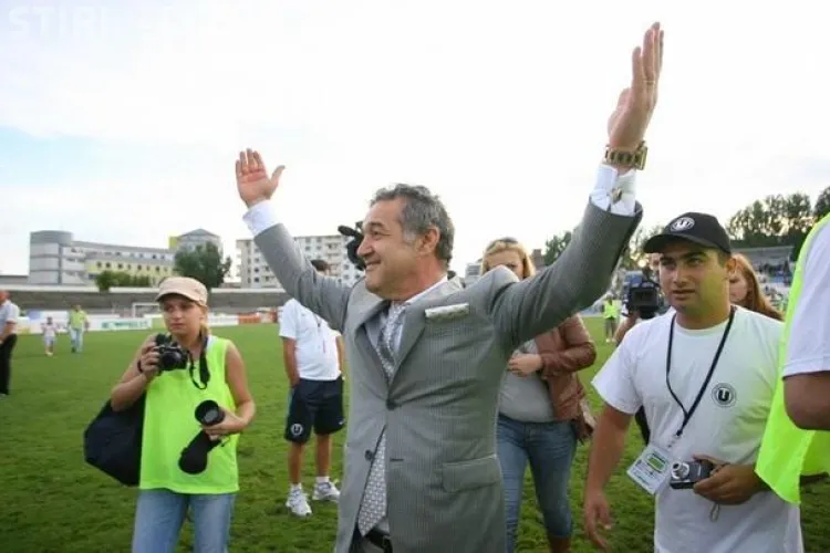 Becali a ironizat U Cluj: "Am jucat tika-taka. Numai printr-un ghinion nu castigam"