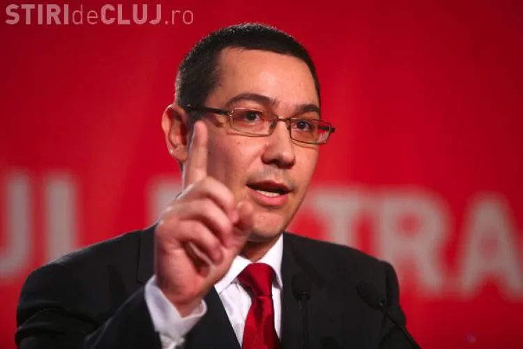 Ponta: "PDL are la Cluj sustinere in randul populatiei de 30%, dar avea 70%"