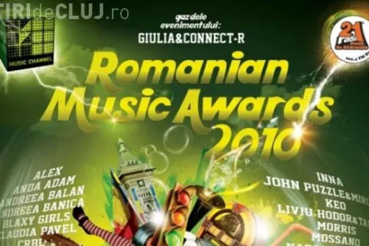 Inna, marea castigatoare a RMA 2010. Guess Who si Spike au castigat cu Locul potrivit sectiunea Best Hip-Hop- VIDEO