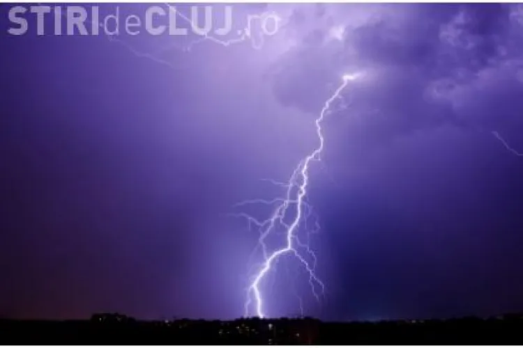 O furtuna puternica a lasat Apahida fara curent electric