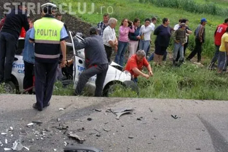 Accident la Bontida! Cinci persoane ranite, intre care si un minor de 9 ani
