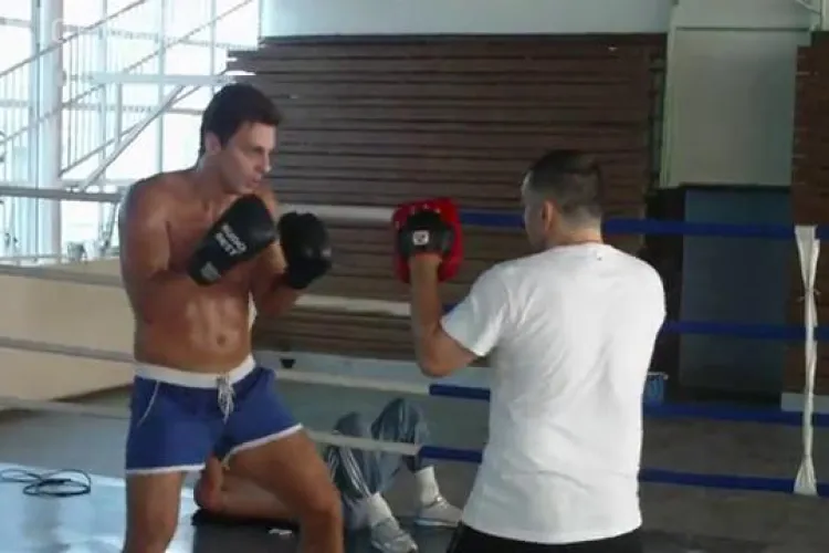 Mircea Badea a boxat cu Doroftei - VEZI VIDEO