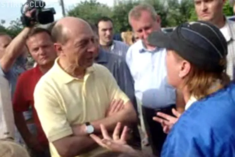 Presedintele Basescu ii ironizeaza pe sinistratii din Moldova: "Hai sa renuntam la tatisme!" - VIDEO