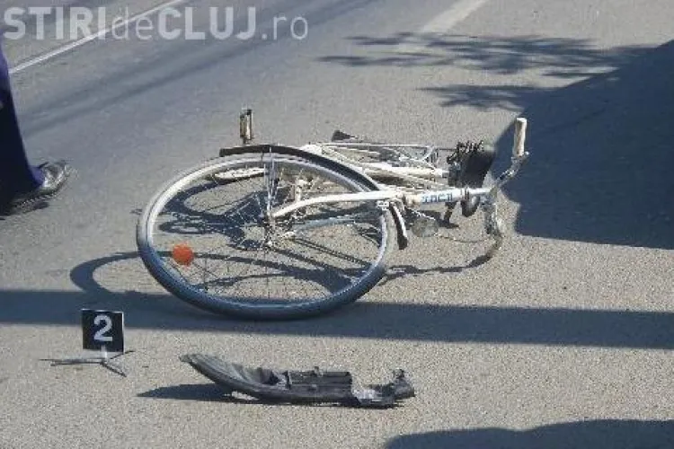 Biciclist ranit grav intre Floresti si Gilau