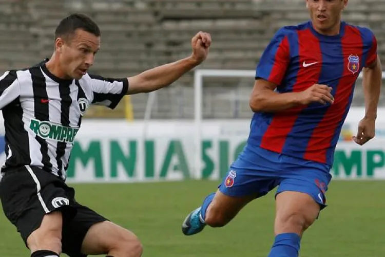 U Cluj a pierdut cu 2-1 meciul cu Steaua lui Piturca. Ex-dinamovistii Niculescu si Bostina nu au putut face diferenta. Rezumatul VIDEO al meciului