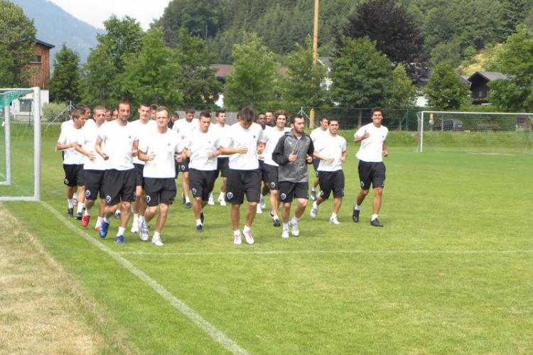 U Cluj revine luni din cantonamentul din Austria