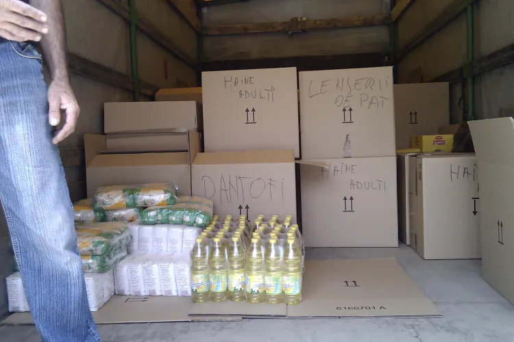 Liberalii clujeni au trimis ajutoare pentru sinistratii din Saucesti, judetul Bacau