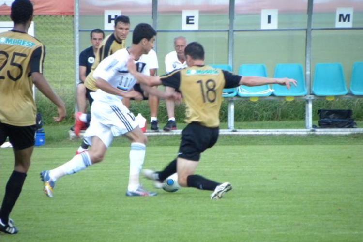 Meci amical: Universitatea Cluj - Neftchi Baku 1-0