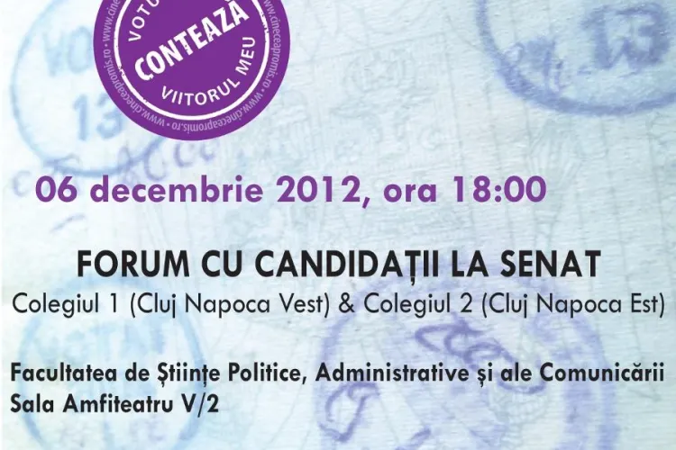 Centrul Rațiu pentru Democrație Cluj dezminte că ar fi cerut bani pentru a organiza o dezbatere cu candidații