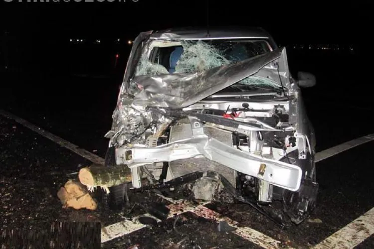 Un șofer beat a produs un accident pe Autostrada Transilvania