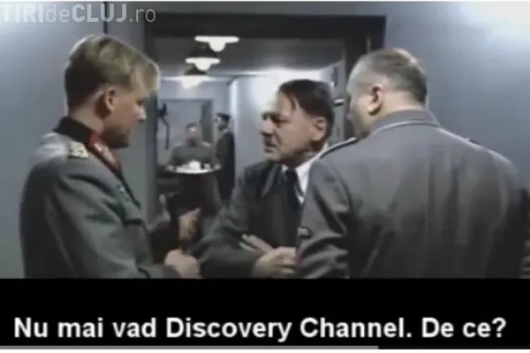 CLIPUL ZILEI! Hitler furios foc pentru că a rămas fără Discovery