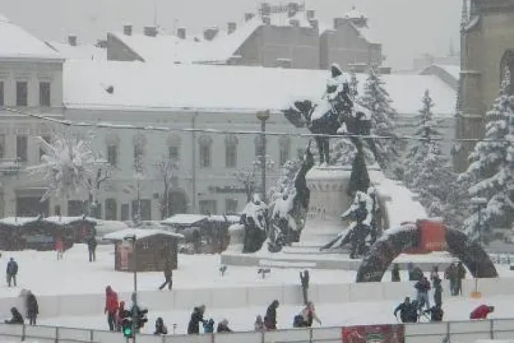 METEO Cluj: Se opresc ninsorile. Vezi cât de frig va fi