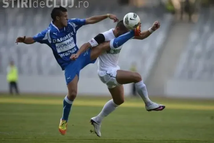 Gloria Bistrița - U Cluj 0-0 REZUMAT VIDEO - ”Studenţii” au jucat în 9, dar au obținut un punct. Acuzații de BLAT