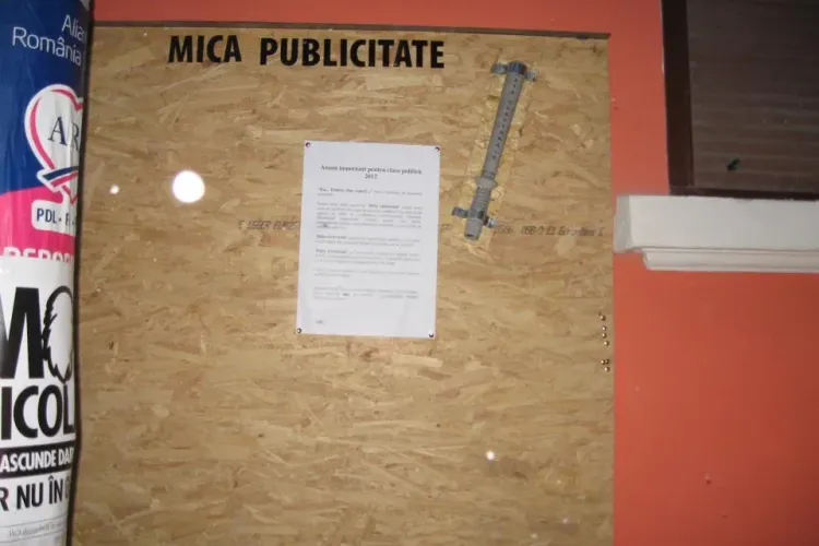 ”Bâta Electorală”, protestul unui clujean față de clasa politică - FOTO