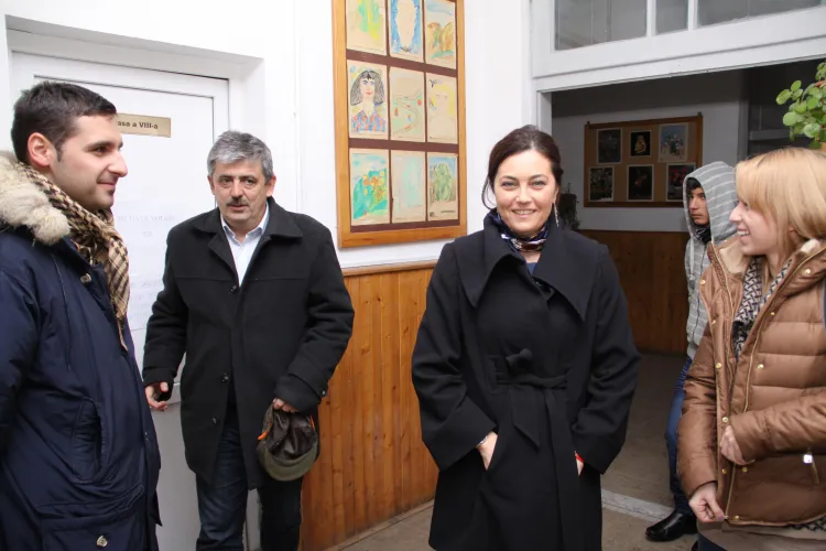 Elena Uioreanu a votat la Băișoara - FOTO