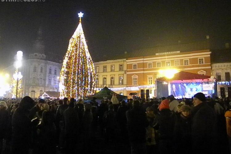 Iluminatul de sărbători pornește la Cluj în 5 decembrie